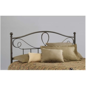 Fbg Sylvania Metal Headboard French Roast King B12776 - All