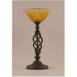 Toltec Lighting Elegante Table Lamp Gold Champagne Crystal Glass 63-Dg-773 - All