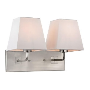 Elk Lighting Beverly Collection 2 Light Sconce in Brushed Nickel 17161-2 - All