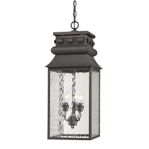 Elk Lighting Forged Lancaster Collection 3 Light Outdoor Pendant 47066-3 - All