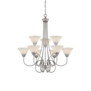 Millennium Lighting Fulton Chandelier Rubbed Silver 1369-Rs - All