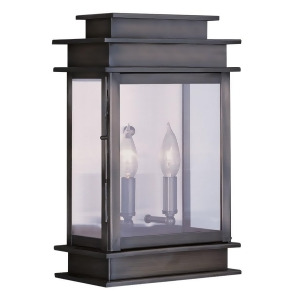 Livex Lighting Princeton Outdoor Wall Lantern in Vintage Pewter 2016-29 - All