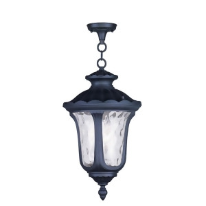 Livex Lighting Oxford Outdoor Chain Hang in Black 7858-04 - All