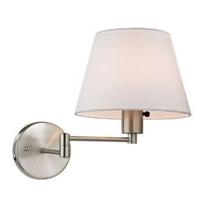 Elk Lighting Avenal Collection 1 Light swing arm in Brushed Nickel 17153-1 - All