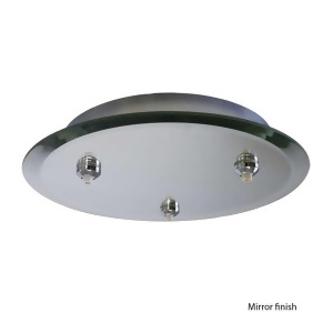 Wac Lighting Surface Mount Mirrored Canopy Qmp-g3rn-mr - All
