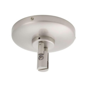 Wac Lighting Lv Monorailclose To Ceiling Power Feed Brushed Nickel Lm-cpc-bn - All