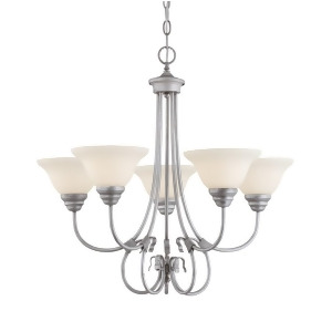 Millennium Lighting Fulton Chandelier Rubbed Silver 1365-Rs - All