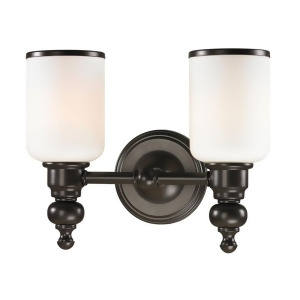 Elk Lighting Bristol Collection 2 Light Bath in Oil Rubbed Bronze 11591-2 - All