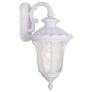 Livex Lighting Oxford Outdoor Wall Lantern in White 7853-03 - All