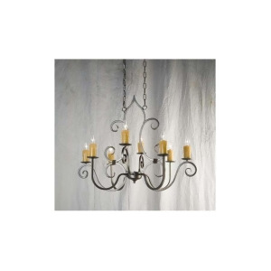 2Nd Ave Lighting Clifton Oval Chandelier 01-0731-36-Oval - All