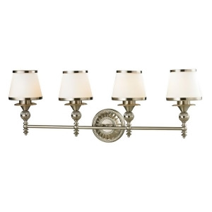 Elk Lighting Smithfield Collection 4 Light Bath in Brushed Nickel 11603-4 - All