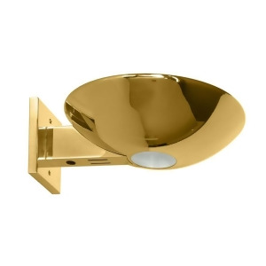 Wpt Design Caspio Indirect Halogen Sconce Polished Brass Caspio-Sconce-BR - All