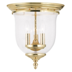 Livex Lighting Legacy Ceiling Mount in Polished Brass 5024-02 - All