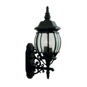 Livex Lighting Frontenac Outdoor Wall Lantern in Black 7524-04 - All