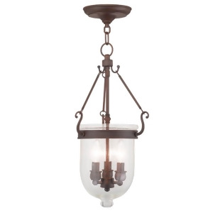 Livex Lighting Jefferson Chain Hang in Imperial Bronze 5083-58 - All