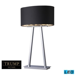 Dimond Trump Home Empire 2 Light Led Table Lamp in Chrome D1479-led - All