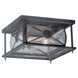 Livex Lighting Providence Outdoor Ceiling Mount in Charcoal 2090-61 - All