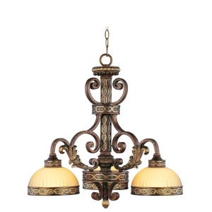Livex Lighting Seville Chandelier Palacial Bronze Gilded Accents 8523-64 - All