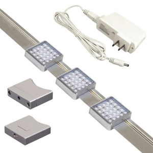 Jesco Lighting Group Orionis 3Ft Square Led Track Kit Silver Kit-sd131-tr3-a - All