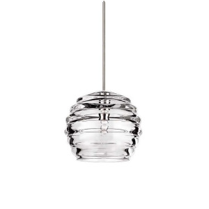 Wac Lighting Clarity Quick Connect Pendant Clear Shade Qp916-cl-ch - All
