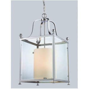 Z-lite Fairview 6 Lt Pendant Chrome Clear Beveled Out/Matte Opal In 176-6 - All