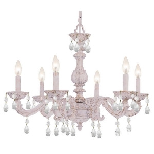 Crystorama Sutton 6 Light Crystal Spectra Crystal Chandelier 5036-Aw-cl-s - All