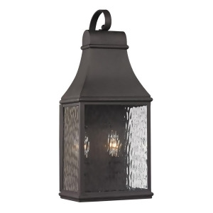 Elk Lighting Forged Jefferson Collection 2 Light Outdoor Sconce 47071-2 - All