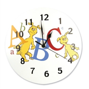 Trend Lab Wall Clock Dr. Seuss Abc 30066 - All