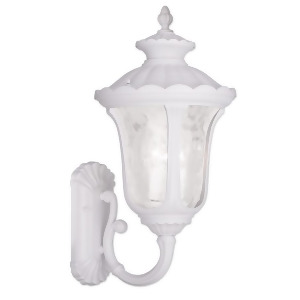 Livex Lighting Oxford Outdoor Wall Lantern in White 7862-03 - All