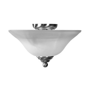 Livex Lighting Home Basics Ceiling Mount in Brushed Nickel 4164-91 - All