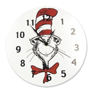 Trend Lab Wall Clock Dr. Seuss Cat In The Hat 30067 - All