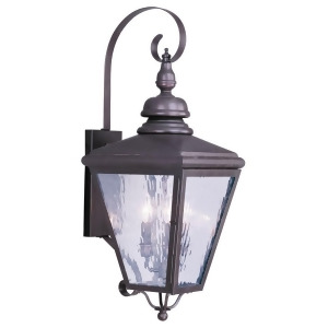 Livex Lighting Cambridge Outdoor Wall Lantern in Bronze 2033-07 - All