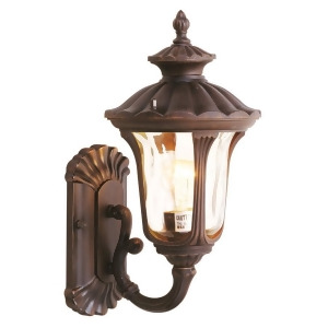 Livex Lighting Oxford Outdoor Wall Lantern in Imperial Bronze 7650-58 - All