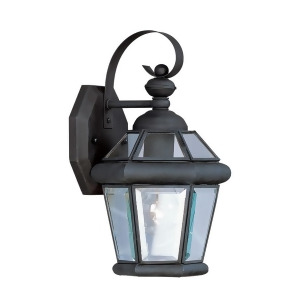 Livex Lighting Georgetown Outdoor Wall Lantern in Black 2061-04 - All