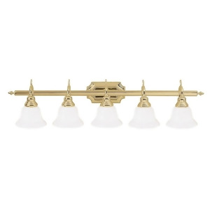 Livex Lighting French Regency Bath Light in Polished Brass 1285-02 - All