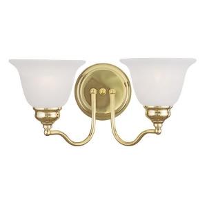 Livex Lighting Essex Bath Light in Polished Brass 1352-02 - All