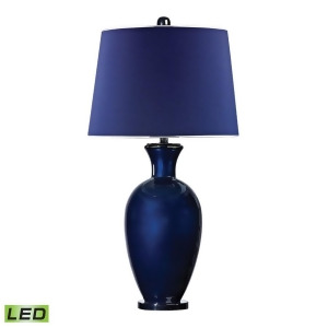 Dimond Helensburugh Table Lamp in Navy Blue with Black Nickel D2515-led - All