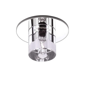 Wac Lighting Beauty Spot Crystal Cylinder Clear Clear Dr-g356-cl - All
