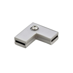 Wac Lighting Lv Monorailceiling To Wall Connector Brushed Nickel Lm-cw-bn - All