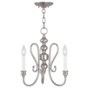 Livex Lighting Caldwell Convertible Mini Chandelier/Ceiling Mount 5163-35 - All