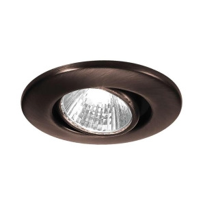 Wac Lighting Low Voltage Mini Recessed Task Light Copper Bronze Hr-1137-cb - All