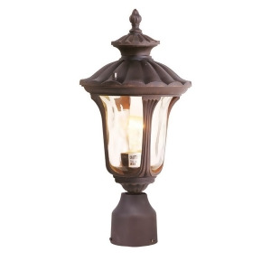 Livex Lighting Oxford Outdoor Post Head in Imperial Bronze 7667-58 - All