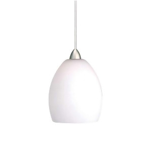 Wac Sarah Led White Pendant Brushed Nickel Mp-led524-wt-bn - All