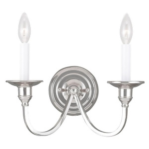 Livex Lighting Cranford Wall Sconce in Polished Nickel 5142-35 - All