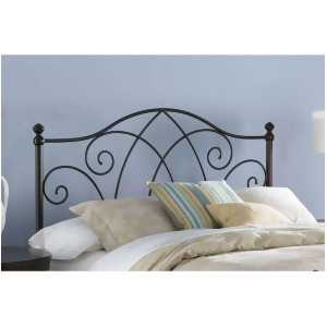 Fbg Deland Metal Headboard Brown Sparkle Queen B12a15 - All