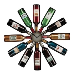 Sterling Industries Wine Bottle Clock 51-10085 - All
