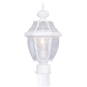 Livex Lighting Monterey Outdoor Post Head in White 2153-03 - All