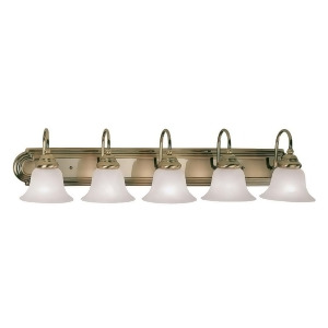 Livex Lighting Belmont Bath Light in Antique Brass 1005-01 - All