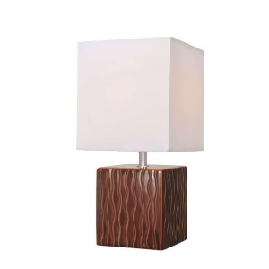 Lite Source Kube Table Lamp Ls-22379coffee - All