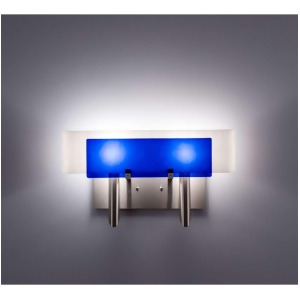 Wpt Design Dessy 2 Ss Incandescent Wired Blue/Flat Back White Dessy2-WB-FLWH - All
